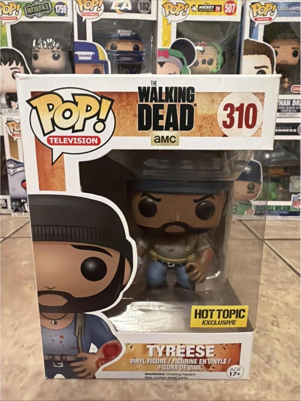 Funko Pop! Walking Dead - Tyreese Williams (Bitten Arm) #310 w/Protector